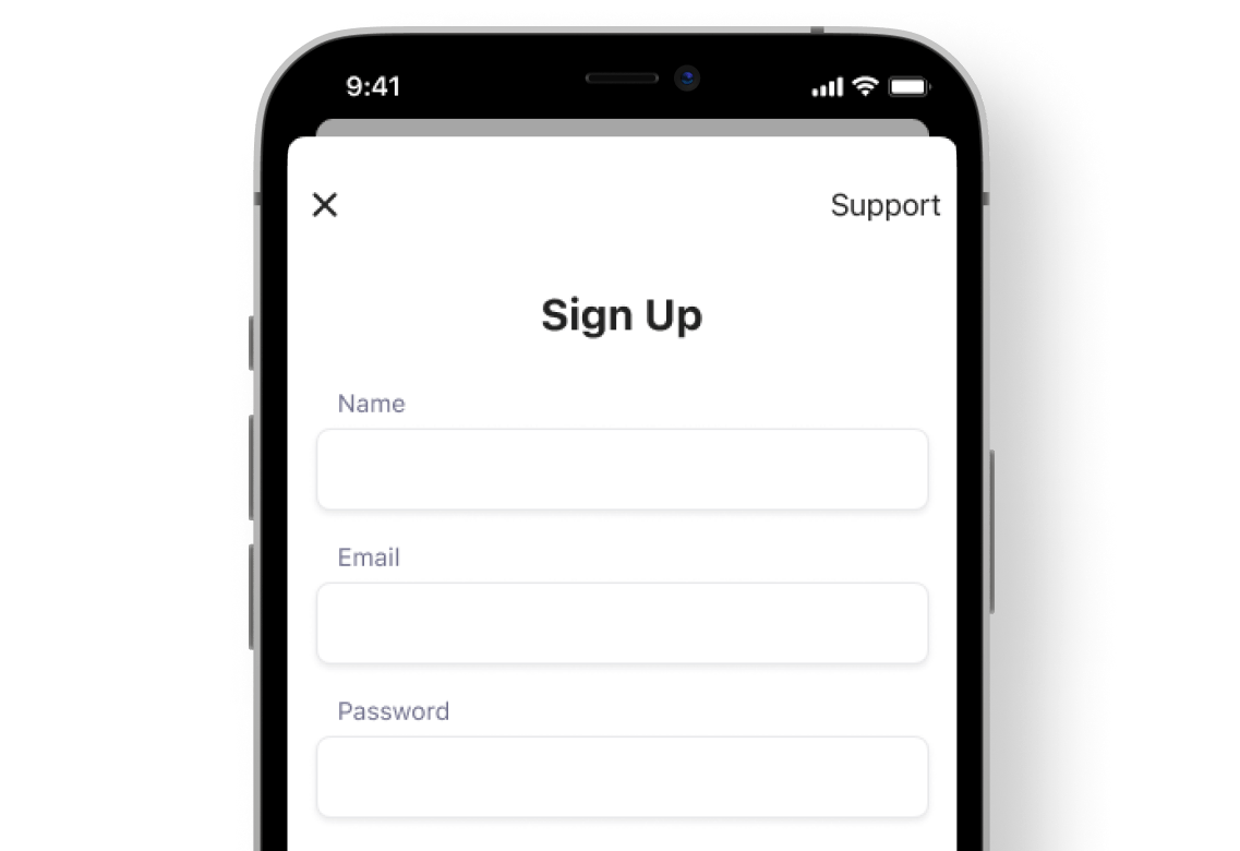 Sign up